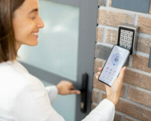 smart lock with an app